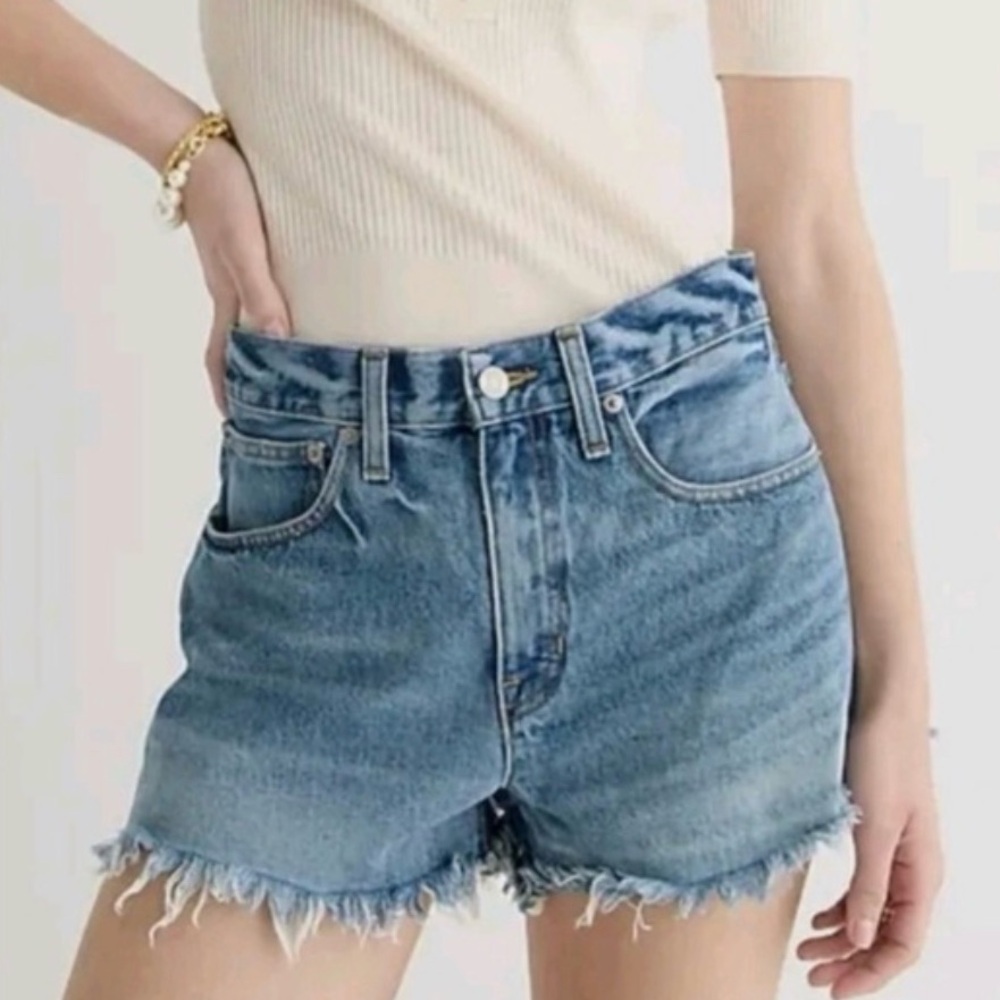 J. Crew Relaxed‎ Denim Shorts Size 31